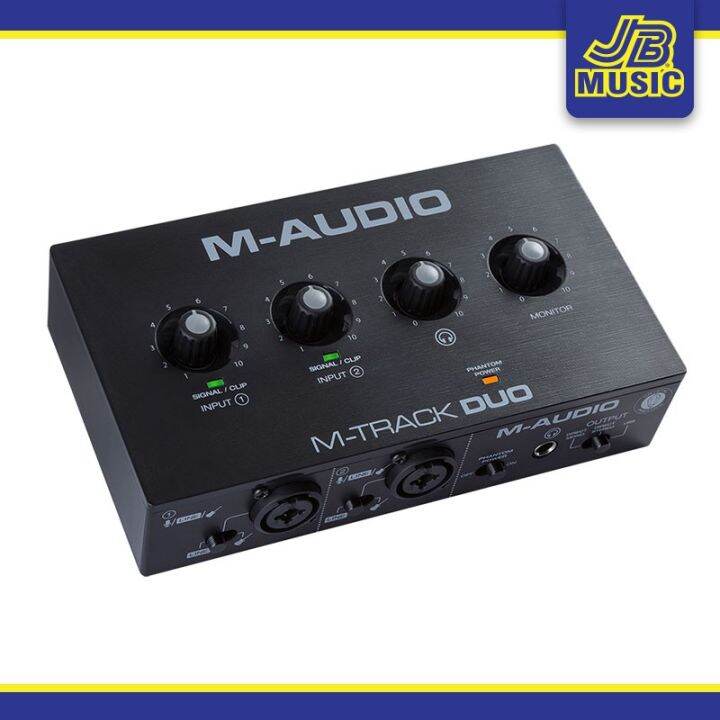 (UPSCALE) MAudio MTrack DUO 2channel USB Audio Interface (2 combo