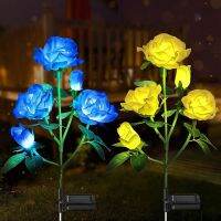 【hot】 5 Heads Lights Outdoor Garden Lawn Lamp for Yard