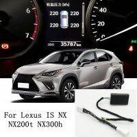 รถ TPMS ระบบตรวจสอบความดันยางสำหรับ Lexus IS NX NX200t NX300h Series 2015-2020ความดันยางจอแสดงผล Security Alarm