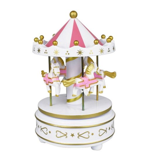 Buanarn carousel carousel music box exquisite design easy use ferris wheel - ảnh sản phẩm 3