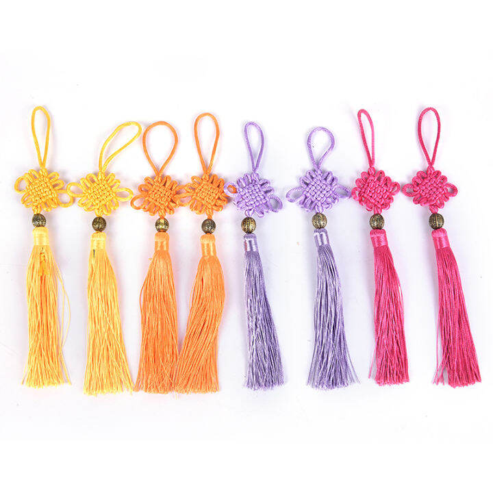 rayua-2pc-จีนปม-jubilant-พู่ตกแต่งบ้านจี้-diy-craft-พู่-fringe