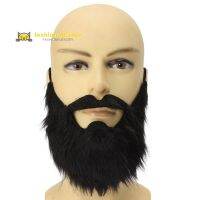 Fancy Dress Fake Beards Halloween Costume Party Moustache Black Cosplay Beards