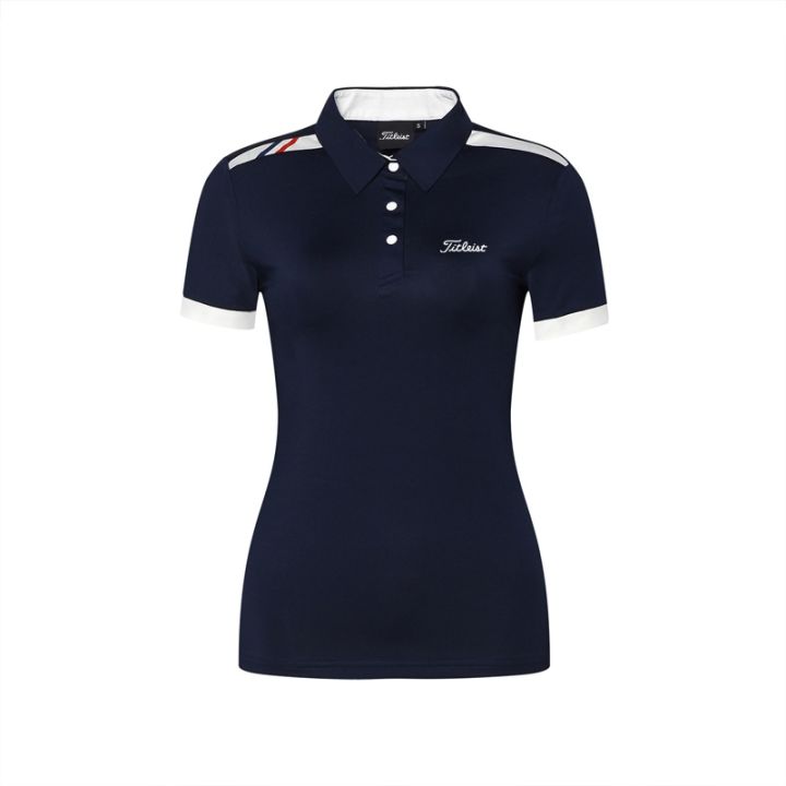 new-summer-golf-short-sleeved-womens-outdoor-solid-color-polo-shirt-breathable-slim-golf-jersey-style-titleist-w-angle-callaway1-pxg1-j-lindeberg-ping1