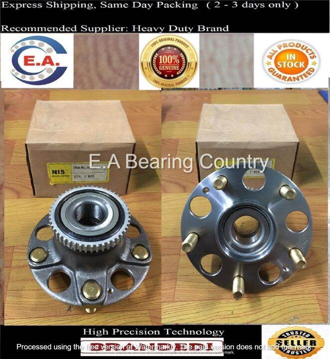 (Likod) HONDA ACCORD ABS Ready Wheel Hub Bearing Assembly 20022008