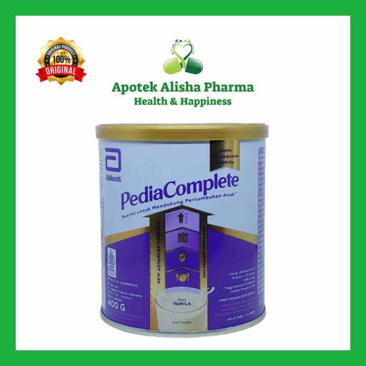 Pedia Complete 400gr - Pediasure Complete Susu Tinggi Protein / Kalori ...