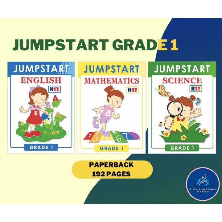 Jumpstart Workbook for Grade 1 (K12) Lazada PH