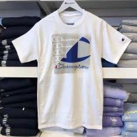 ▼❣❍ Champion เสื้อยืดคอกลม แขนสั้น ผ้าฝ้ายแท้ พิมพ์ลาย สวมใส่สบาย เหมาะกับฤดูร้อน สําหรับผู้ชาย