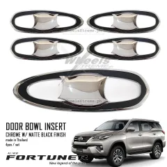 Fortuner G / Innova J E / Hilux J E 2016 - 2024 Chrome Door Handle