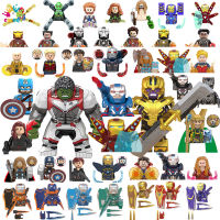 Kids Toys Marvel Mecha Figures Building Blocks Spider Man Bricks Mini Dolls Toys For Boys Christmas Gifts