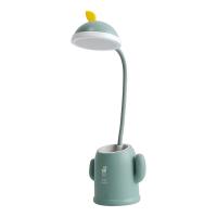 USB Chargeable LED Table Lamp 2 In 1 Cactus LED Desk Lamp with Pen Holder Children Reading Learning Eye Protect Night Light