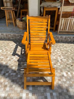เก้าอี้ระนาดไม้สัก ขนาด70*160สูง80cm. เปลนอนไม้สัก พับเก็บได้ มีที่วางขา ปรับระดับได้ เก้าอี้นอนไม้สัก เก้าอี้นอน เก้าอี้ปรับนอน