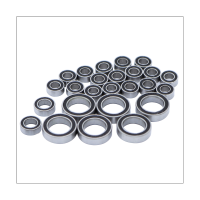 24 PCS Sealed Bearing Kit Steel+Rubber RC Accessories for FMS FCX24 1/24 RC Crawler Car Upgrade Parts