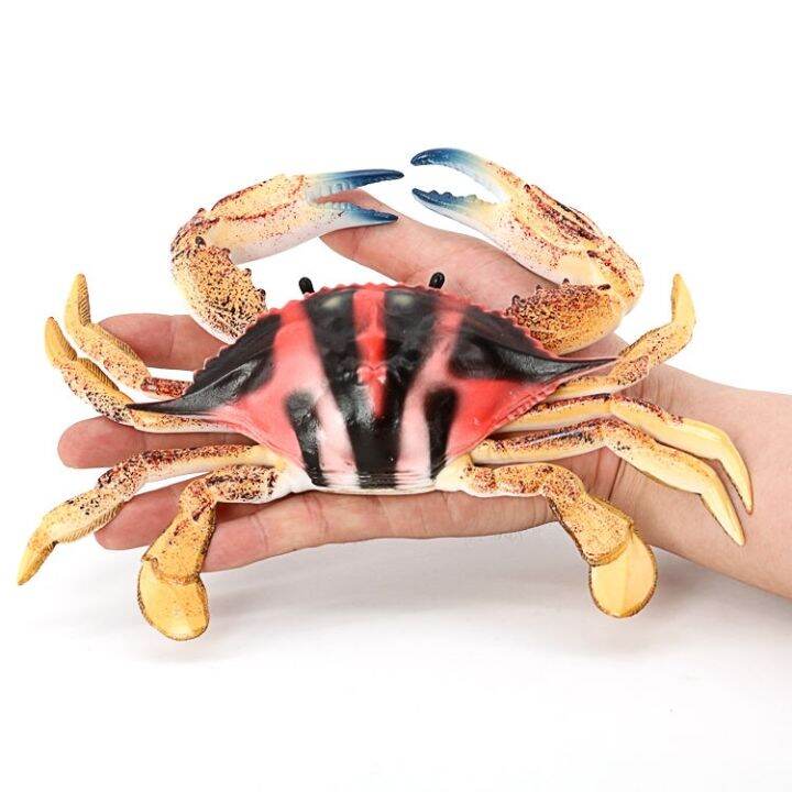 childrens-simulation-model-of-marine-animal-toy-giant-swimming-crab-red-crab-three-eyed-crab-crab