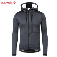 Santic Cycling Jacket For Men Women Winter Fleece Thermal Windproof Long Sleeve Bike Bicycle Coat Tops