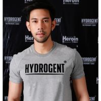 เสื้อยืด Hydrogent รุ่นไหล่สโลปเทา ผ้าดีมากๆ ทรงสวยใส่สบาย