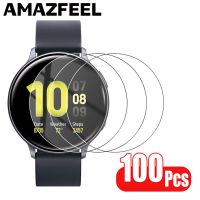 ✉✳ 100 Pcs/Pack Screen Protector For Samsung Galaxy Watch active 2 44mm 40mm Galaxy watch 3 Protective Film 42mm Watch Accessories