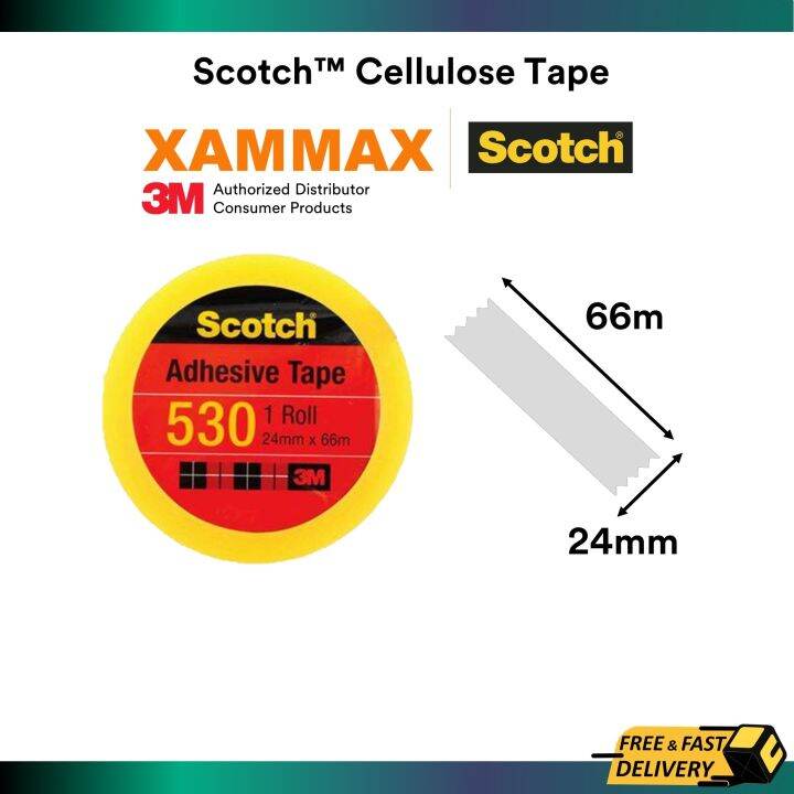 3M Scotch - 24mm X 66m (3