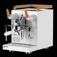 เครื่องชงกาแฟเปิดร้าน เครื่องกาแฟมินิมอล Coffee machine ZB1704F เครื่องชงกาแฟ เครื่องกาแฟมินิมอล ดีไซส์สีขาว