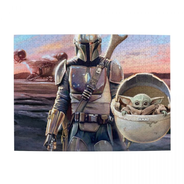mandalorians-this-is-the-way-wooden-jigsaw-puzzle-500-pieces-educational-toy-painting-art-decor-decompression-toys-500pcs