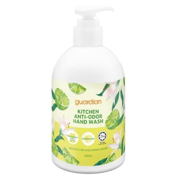 Guardian AntiOdor Kitchen Hand Wash 500ml Odor Defense Moisturizing