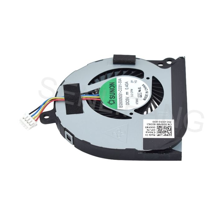 dxdff-สำหรับ-dell-ละติจูด-e7440-e7420-dc5v-0-40a-4-pin-พัดลม-cpu-eg50050s1-c031-s9a-eg50050s1-c032-s9a-dc28000d7sl-006px9คูลเลอร์มือสอง