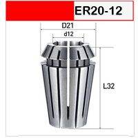 【❗】 Darun Online Shop เชียร์คอลเล็ตชัค ER25 ER20สแตนเลส1ชิ้นสำหรับปลอก CNC เครื่องมิลลิ่งยืดหยุ่นซ้ำๆ