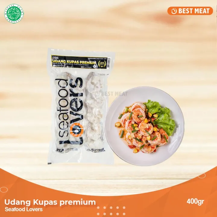 Udang Vannamei Kupas Premium Seafood Lovers 400 Gr Lazada Indonesia