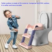 Trẻ Em Bệ Ngồi Toilet Với Ghế Kê Chân Đi Vệ Sinh Thang Ghế Tập Ghế Gấp Trẻ