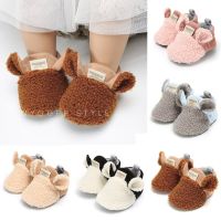 2018 Cute Toddler Newborn Baby Crawling Shoes Boy Girl Lamb Slippers Prewalker Trainers Baby Shoes 0-18M  by Hs2023