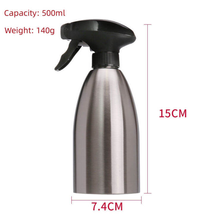 stainless-steel-oil-spray-bottle-practical-vinegar-olive-oil-sprayer-soy-sauce-seasoning-bottle-bbq-oil-dispenser-about-500ml