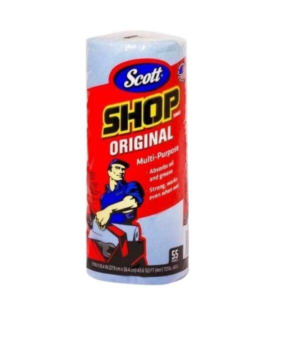Scott Shop Towel Original MultiPurpose 55 sheets roll Lazada PH