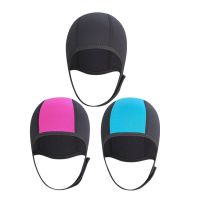 【CW】 2.5MM Diving Headgear men women UV-resistant Sun-proof surfing snorkeling cap winter thermal hood hat swimming