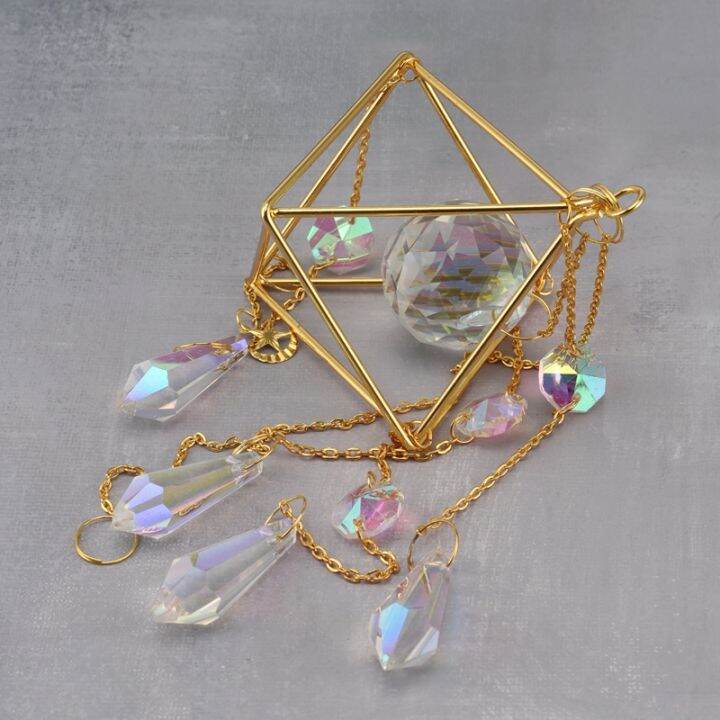 crystal-sun-catcher-rainbow-prism-window-sun-catcher-gold-plated-celestial-suncatcher-boho-sun-amp-moon-with-crystals