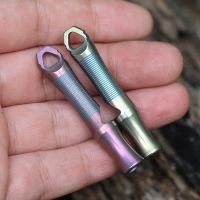 Titanium Emergency Whistle with Loud Sound up to 105 decibels for Emergency Survival Life Saving Hiking Camping and Pet Training Survival kits