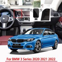 ที่จับโทรศัพท์มือถืออุปกรณ์เสริมรถยนต์สำหรับ BMW 3 Series 2020 2021ระบบนำทางด้วยแรงโน้มถ่วง2022กระจกมองหน้ารถยนต์รองรับระบบ GPS