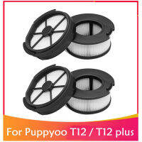 Replacement Parts for Puppyoo T12 / T12 PLUS Handheld Vacuum Cleaner Front Filter/Rear Filters Accessories