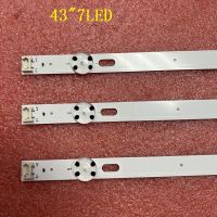 แถบไฟแบล็คไลท์ LED เทรนด์ (3) สำหรับ LG 43UJ635V 43UJ675V 43UK6300PLB 43UJ651V 43UJ634V 43UJ630V 43UJ561V LC43490058A LC43490059A 43UJ655V