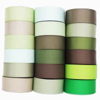 5 Yards Green Grosgrain Satin Ribbon For Gift Packing Christmas Party Decoration Handmade DIY 3/8" 1" 1-1/2" Inch  16  25  38 MM Gift Wrapping  Bags