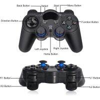 2.4G Controller Gamepad Android Wireless Joystick JoypadกับOTG ConverterสำหรับPS3/โทรศัพท์สมาร์ทสำหรับแท็บเล็ตPCสมาร์ท บริการเก็บเงินปลายทาง