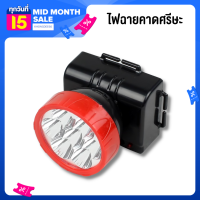 ไฟฉายคาดหัว LED ชาร์จไฟบ้าน เลนซ์ใหญ่ แสงขาว ไฟฉายแรงสูง LED ไฟฉายเดินป่า ร้าน Khongdeedee66 HL-3301