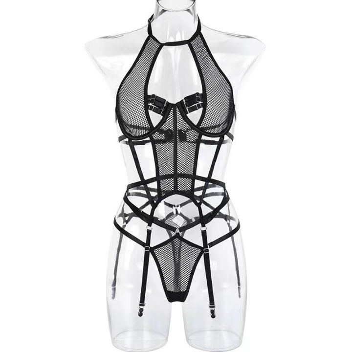 acelandy-เซ็กซี่เครื่องแต่งกายที่แปลกใหม่-sensual-ชุดชั้นในโปร่งใสผ้าพันแผลเร้าอารมณ์เครื่องแต่งกายโป๊-goth-ตาข่ายเซ็กซี่ด้านบนและกางเกง