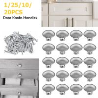 【LZ】♗  Mini Knob Cabinet Handles Stainless Steel Drawer Hand Pulls Replacement Furniture Door Hardware Silver Knobs Furniture Hardware