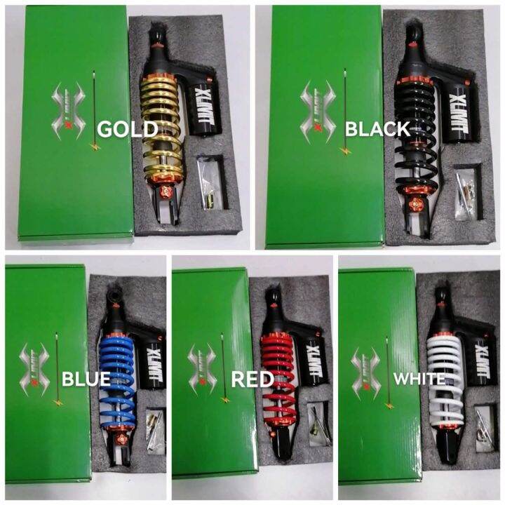 MOTORCYCLE REAR SHOCK WITH GAS TANK FOR MIO/BEAT/CLICK(300MM) Lazada PH