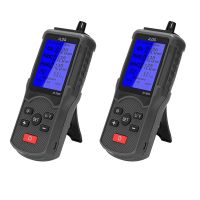 2X Air Quality Tester Co2 Tvoc Meter Temperature Humidity Measuring Device Carbon Dioxide Monitor with Lcd Screen