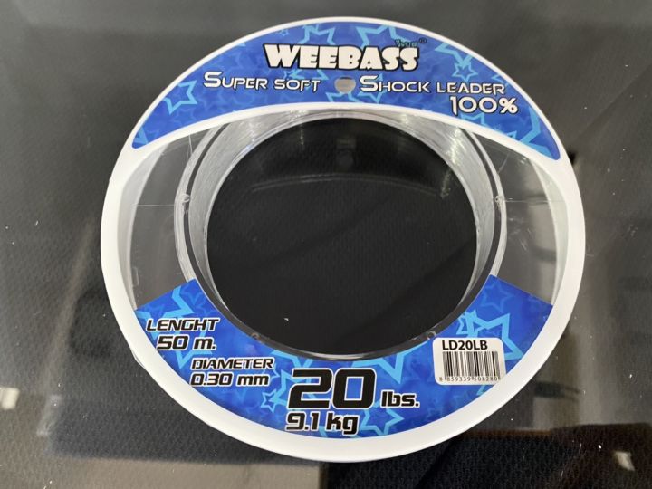 สาย-weebass-super-soft-shock-leader-100