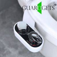 GUARDGETS Bidet Hot And Cold Warm Water Toilet Seat Attachment Shattaf Sprayer Japanese Cover Portable Non Electric