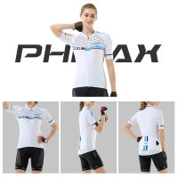 PHMAX ชุดปั่นจักรยานมืออาชีพสำหรับผู้หญิง,ชุดปั่นจักรยานทีมปั่นจักรยานเสือภูเขาชุดสั้นขี่จักรยานดาวน์ฮิลล์