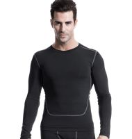 เสื้อออกกำลังกายแขนยาว เสื้อรัดกล้ามเนื้อ Long-Sleeved Quick-Drying Compression