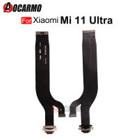 1ยูนิต Jenis-C พอร์ตเครื่องชาร์จ USB สำหรับ Xiaomi Mi 11 11Pro พิเศษ Mengecas Dok Flex Bahagian Penggantian Kabel