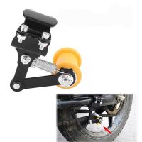 ใหม่1Pcs Universal รถจักรยานยนต์ Chain Adjuster-Skid Tensioner Adjuster Chain Roller Tensioner